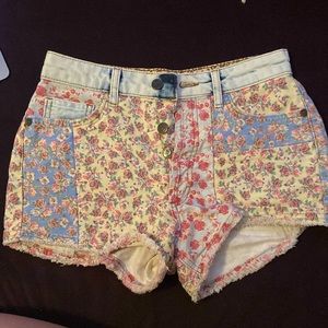 Anthropologie Vintage Style Jean Shorts